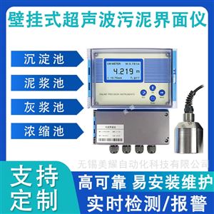 超声波泥水测量仪仪 泥位测量计 污泥界面仪