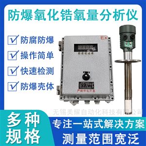 防爆氧化锆氧量分析仪燃煤锅炉氧气含量检测