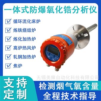 防爆一体式氧化锆分析仪锅炉烟道在线检测