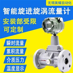 智能旋进旋涡流量计天然气煤气沼气数显