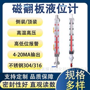 磁翻板液位计带远传开关磁翻柱水位计