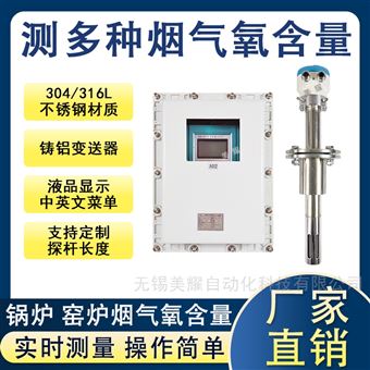 防爆氧化锆氧量分析仪锅炉烟道氧含量检测仪
