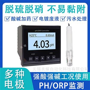 工业在线PH计 脱硫脱硝 强酸强碱 PH检测仪