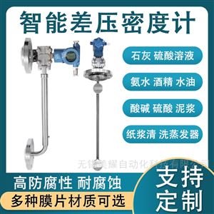 在线液体密度计差压式硫酸氨水浓度测试仪