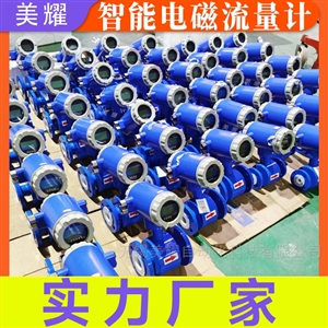 智能电磁流量计插入式管道式分体式电子数显