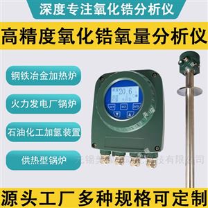 高精度氧化锆氧量分析仪 烟道直插式传感器