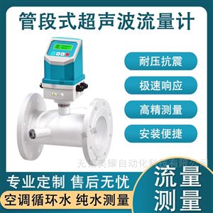 超声波流量计外夹式管段式分体式壁挂式