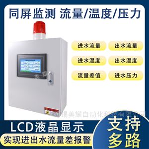 进出水中频炉流量差报警仪流量温度压力报警
