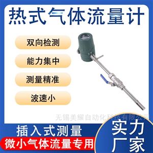 热式气体质量流量计高精度可测柴油液氮