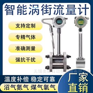 智能涡街流量计蒸汽高精度气体压缩空气氮气
