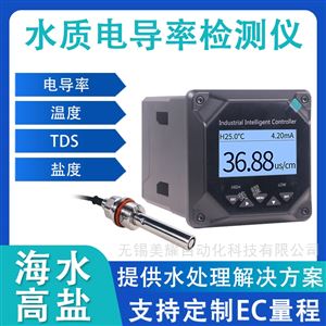 在线电导率仪水质纯水EC值检测仪电极探头