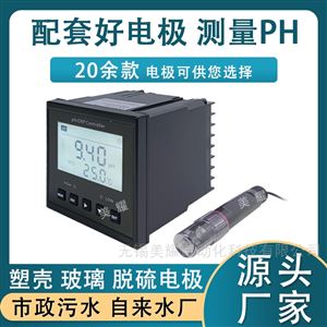 工业在线pH/ORP检测仪传感电极探头分析仪