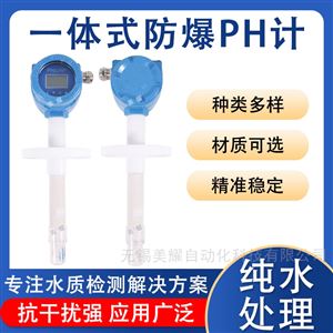 工业在线一体式PH计在线PH/ORP检测仪