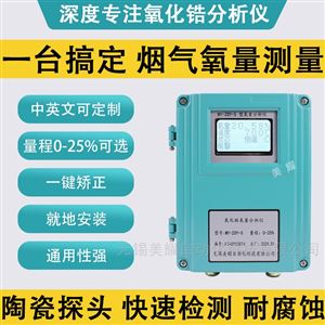 氧化锆氧量分析仪 锅炉烟道氧含量检测仪
